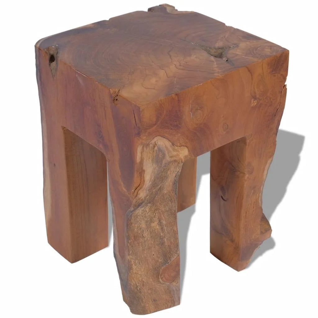 Solid Teak Wood Stool P42096