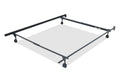 Twin/Full Metal Bed Frame with Casters H628
