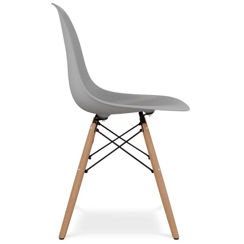 Plastic and Beech Wood Dining Chair R32415