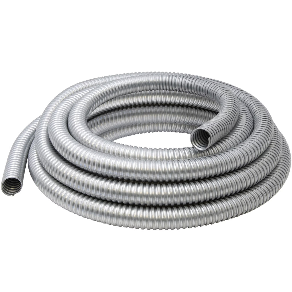 Galvanized Steel Flexible Conduit 25 ft Roll R986
