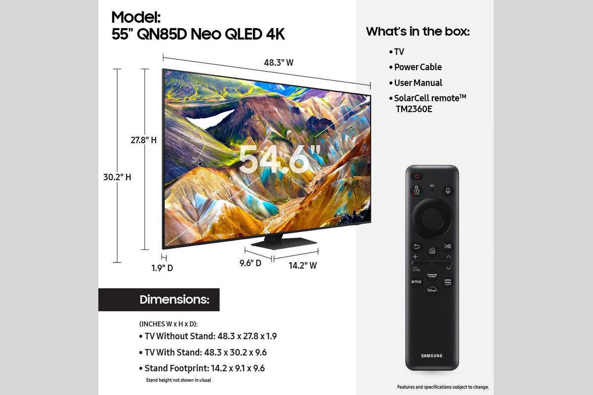 55” 4K Smart TV G57878