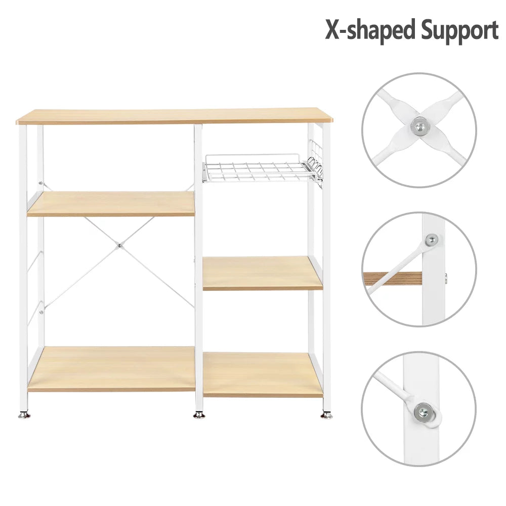 3-Tier Rolling Kitchen Cart K6149