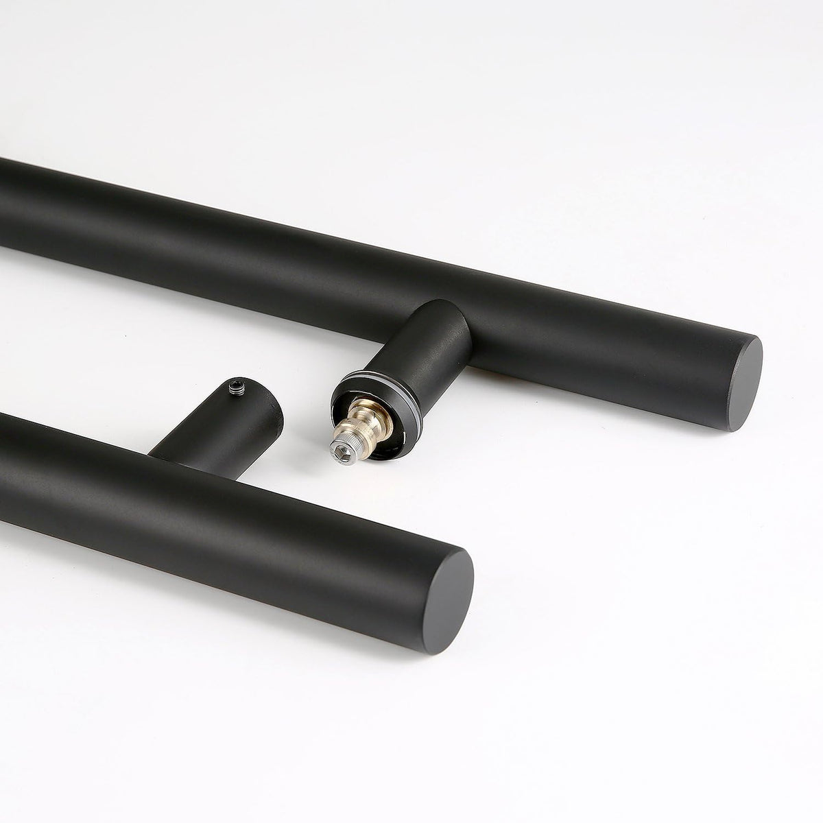 36 inches Solid Stainless Steel Push Pull Door Handle, Matte Black Finish B6738