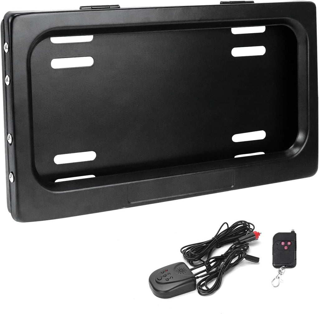 Black License Plate Frame Pack of 2 J638