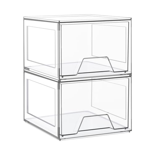 4 Pack Stackable Acrylic Drawer Organizer T789808