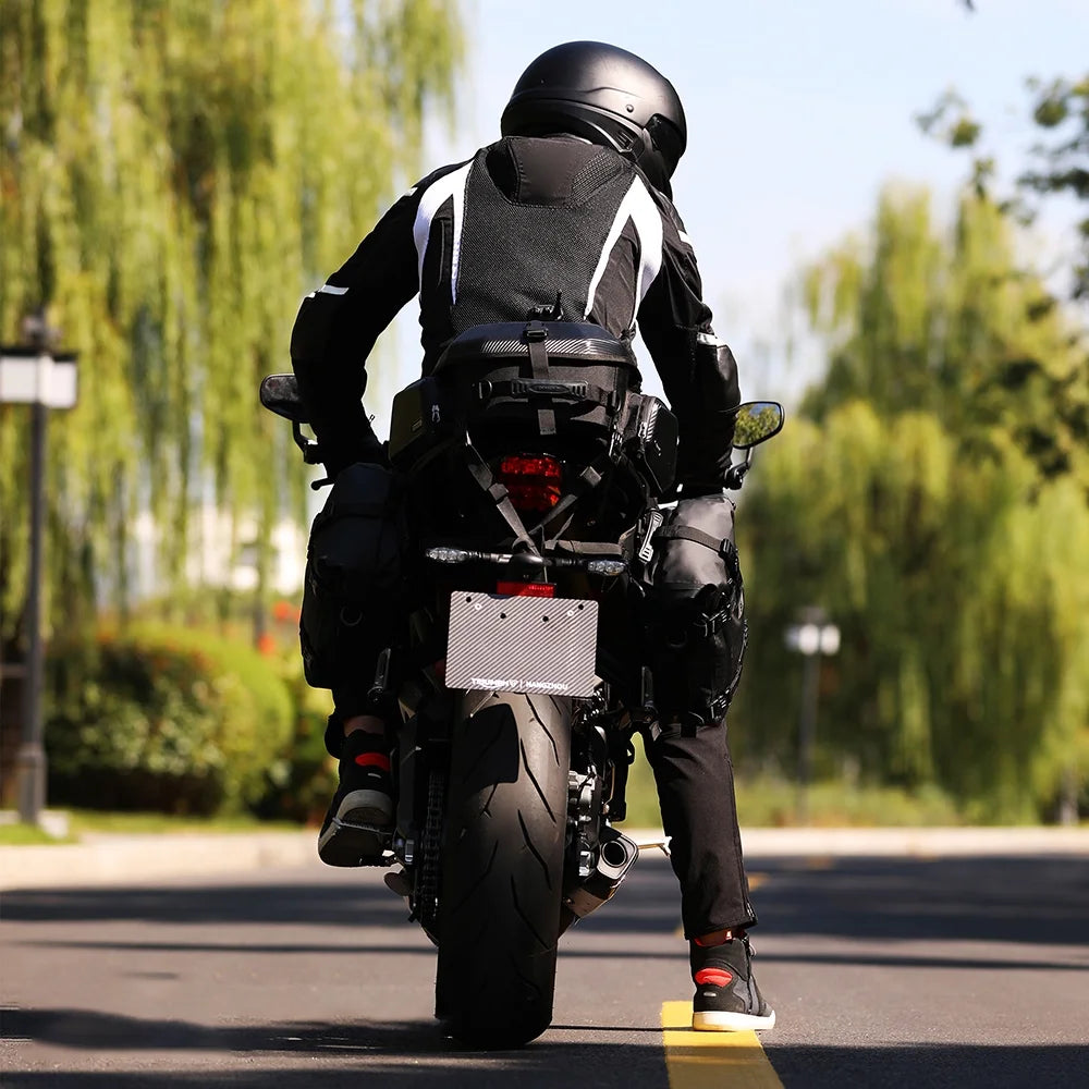 Expandable Motorcycle Rearseat Bag 23-35L X3613