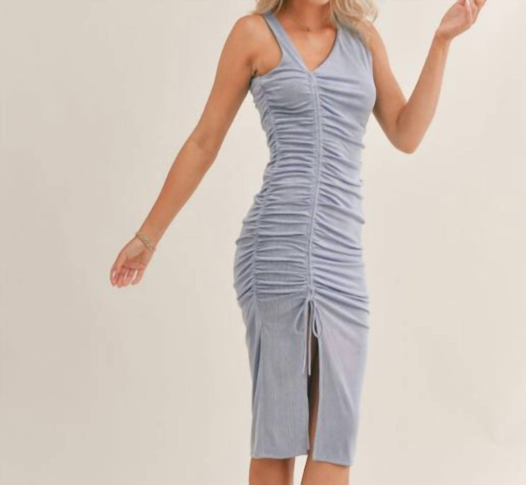 Ruched Midi Dress K534623