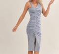 Ruched Midi Dress K534623