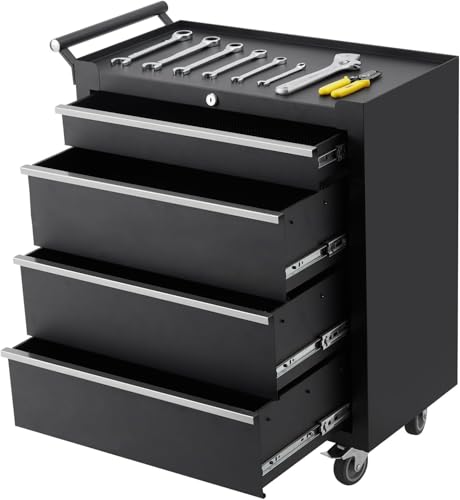 Rolling 4 Drawers Tool Chest with Locking System N205738