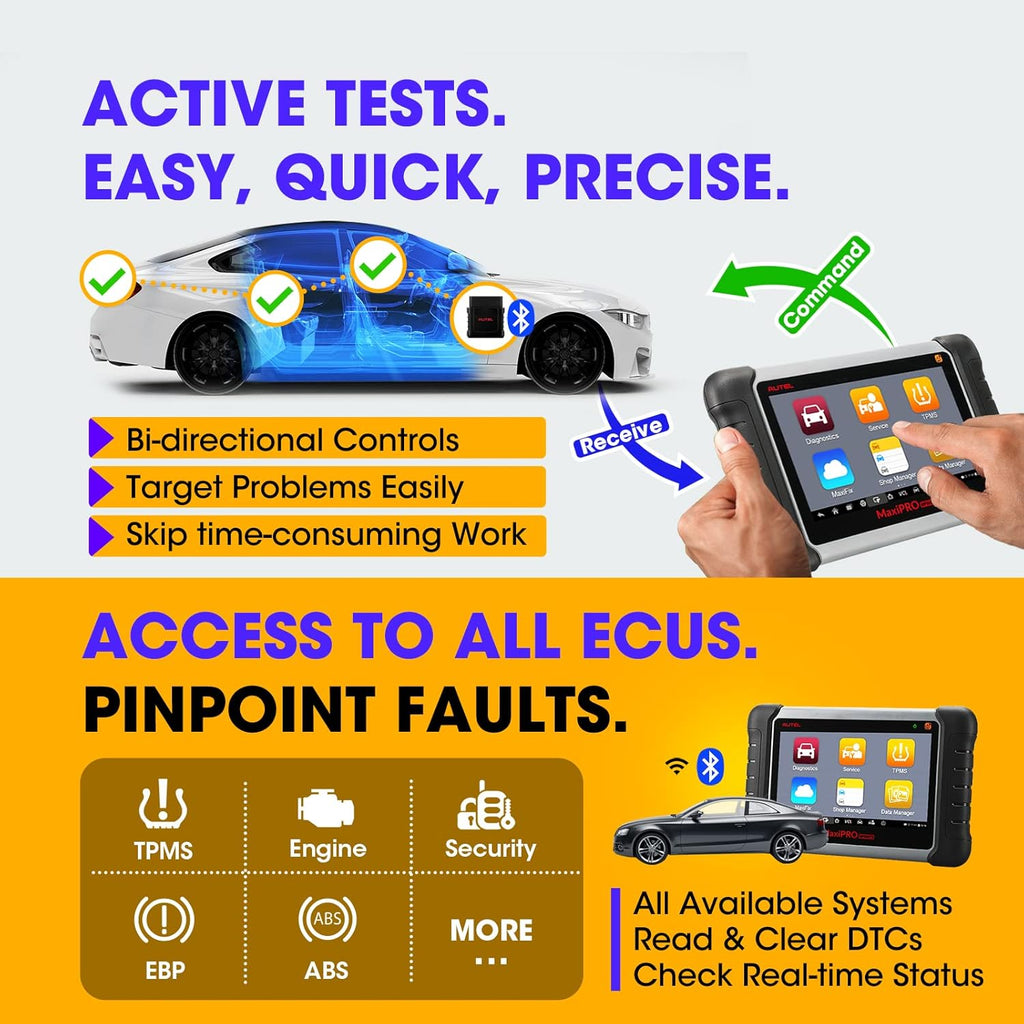 Car Scanner with ECU Coding and TPMS Features D47617