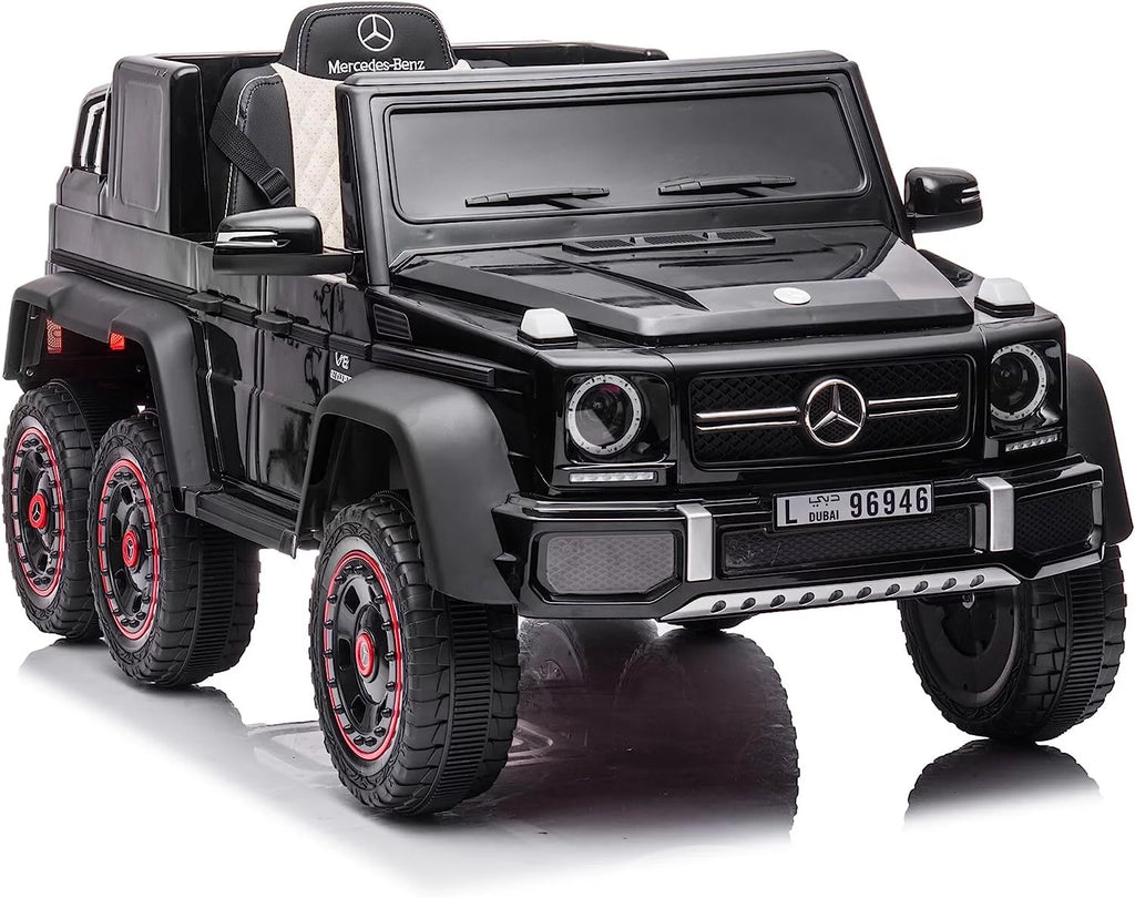 24V Powered Ride On Car with 6 Wheels, Remote Control, MP3 Player, Red R733322