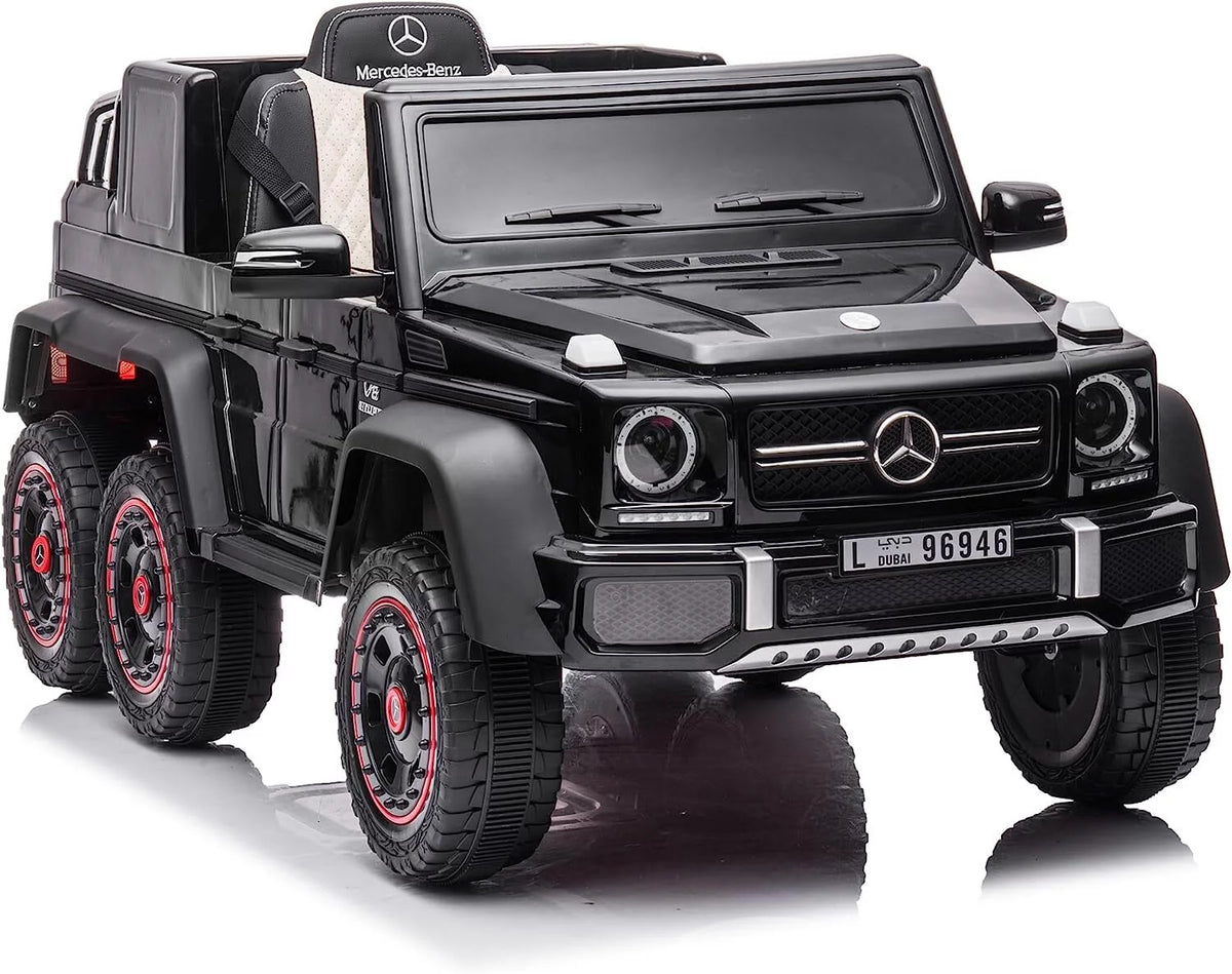 24V Powered Ride On Car with 6 Wheels, Remote Control, MP3 Player, Red R733322