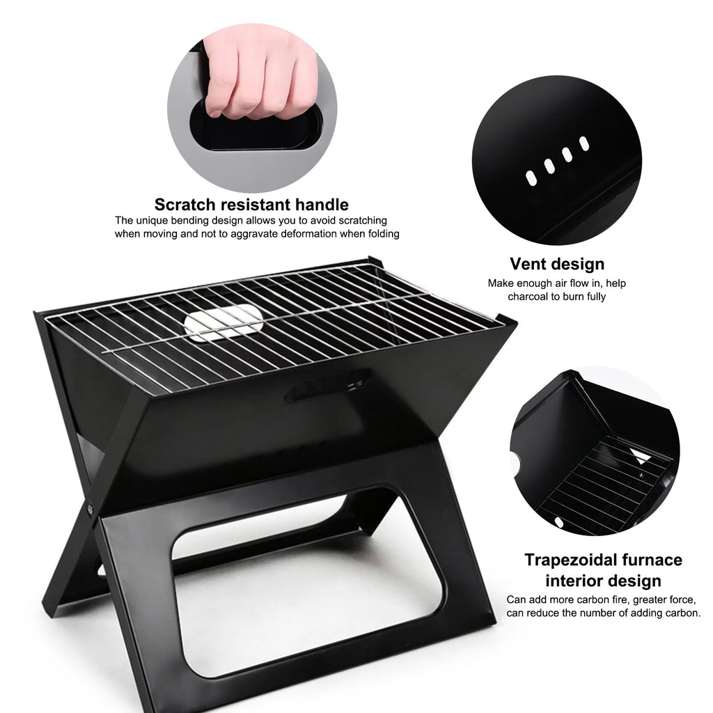 Portable Foldable Charcoal BBQ Grill M878