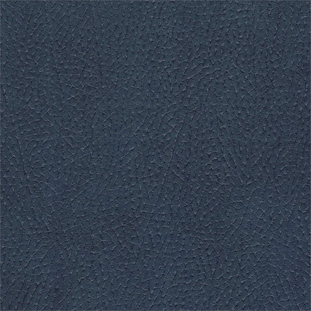 Blue Microfiber Accent Chair with Pull Out Ottoman V2833