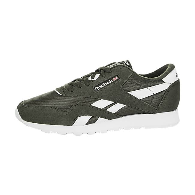Nylon Dark Cypress White Sneakers S1472