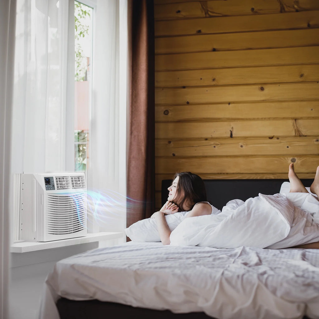 8000 BTU Window Air Conditioner with Heat P210