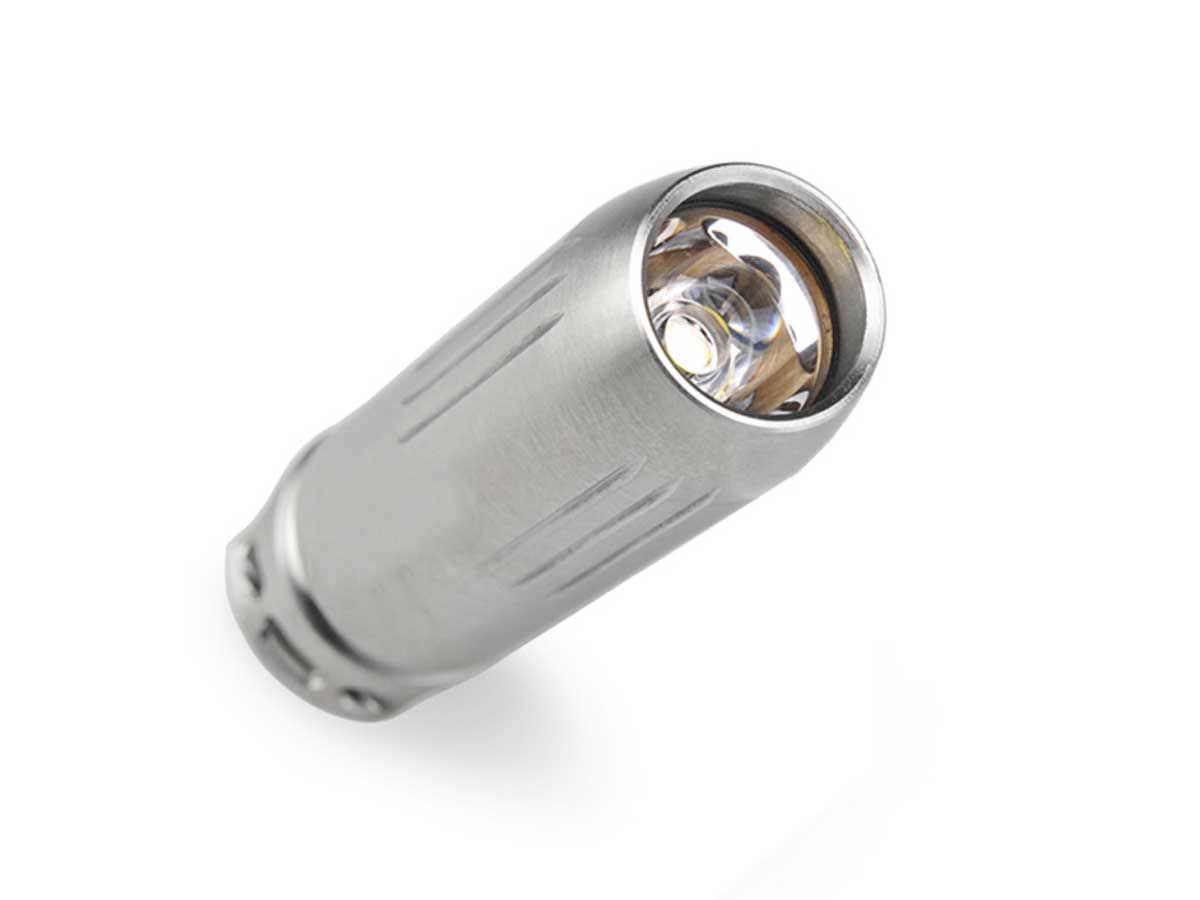 Titanium 130 Lumen Rechargeable Keychain Flashlight G8138
