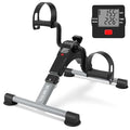 Under Desk Pedal Exerciser Mini Bike with LCD Display J832
