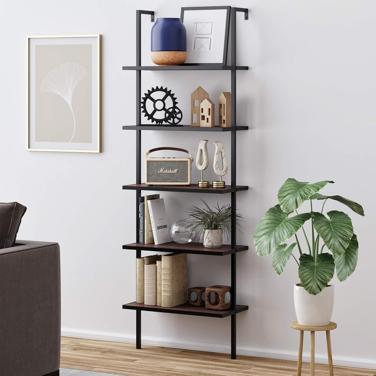 5-Shelf Modern Bookcase Y993