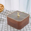 Dried Fruit Snack Candy Tray with Cover G6268