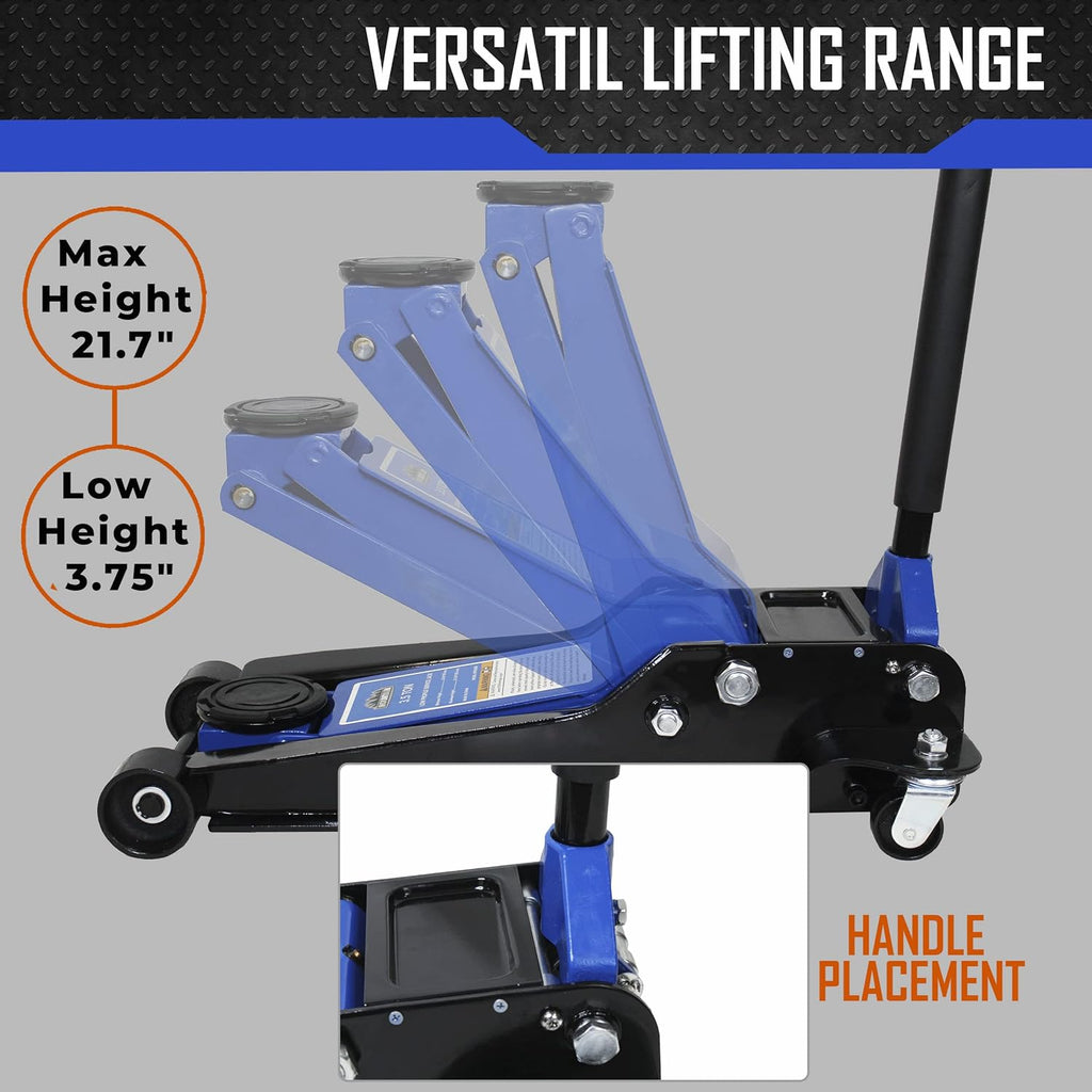3.5 Ton Heavy Duty Steel Service Jack Q9423