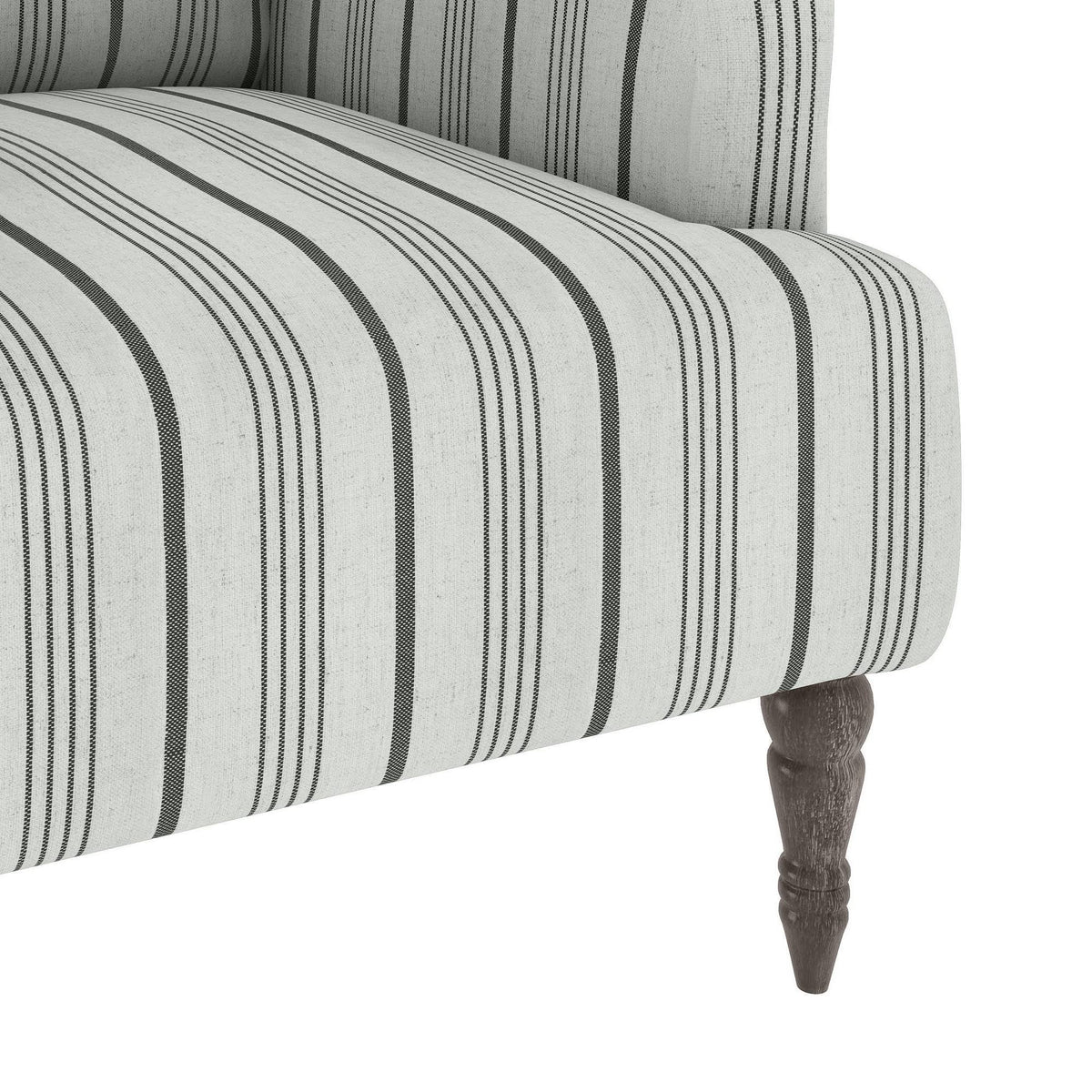 Dark Gray Polyester Blend Armchair X7599