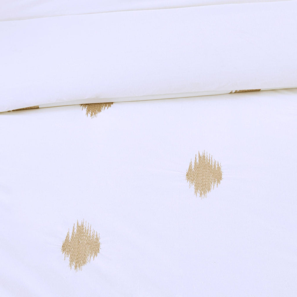 3 Piece Cotton Percale Duvet Cover Mini Set Full/Queen Q867764