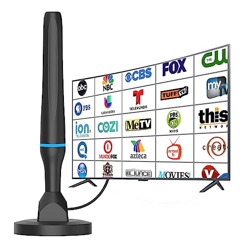Digital HDTV Antenna Indoor Outdoor with Magnetic Base B892