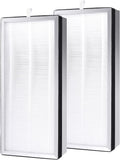 True HEPA Replacement Filter 2 Pack, 3 in 1 H13 Activated Carbon F562