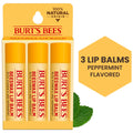 Moisturizing Lip Balm with Beeswax, Vitamin E & Peppermint Oil, 4 Count R7444