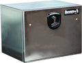 Polished Stainless Steel Underbody Truck Box with T-Handle Latch, 18 x 18 x 24 Inch V8852
