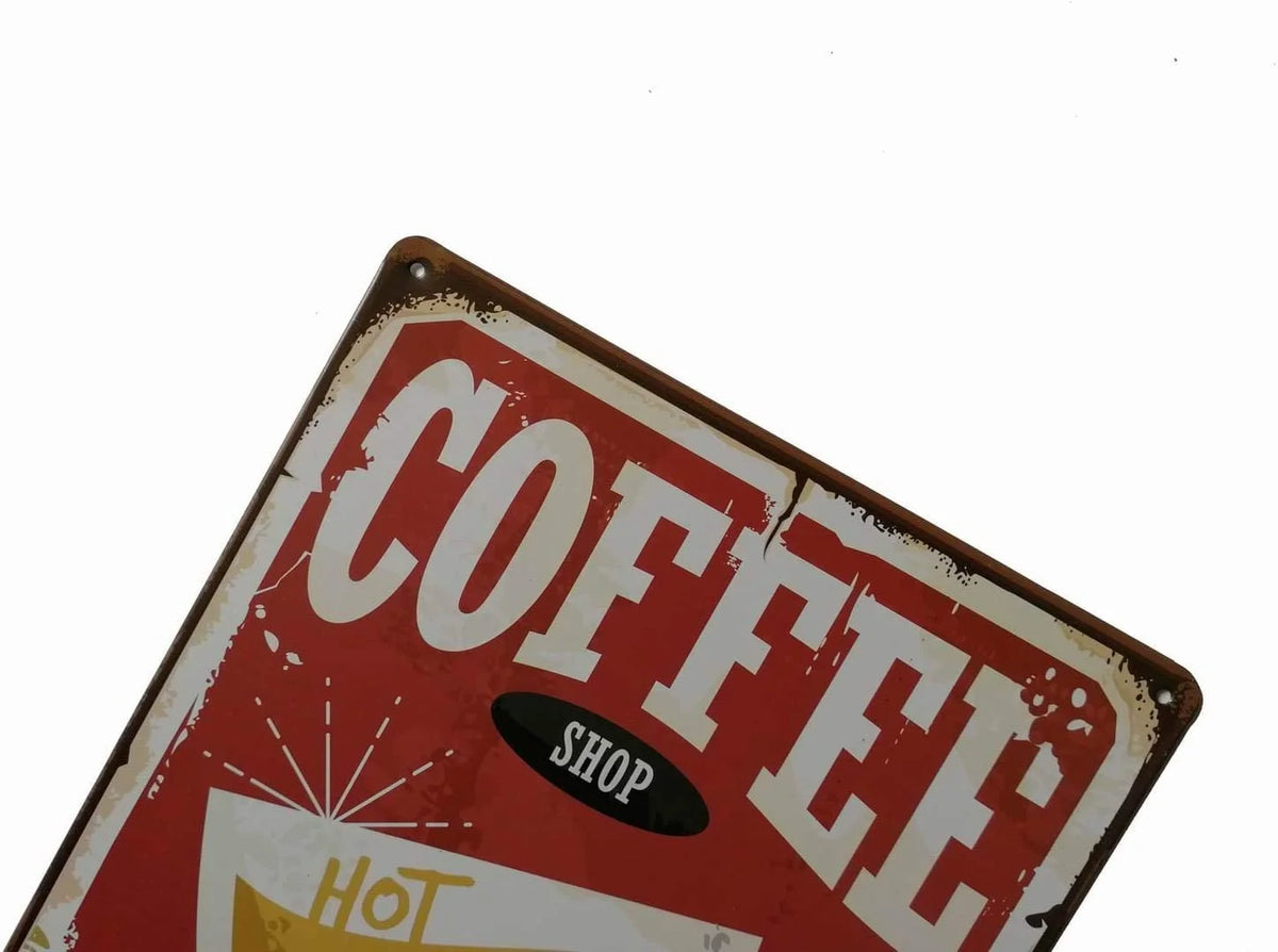 Vintage Metal Tin Sign Wall Art 12 X 8 E7194