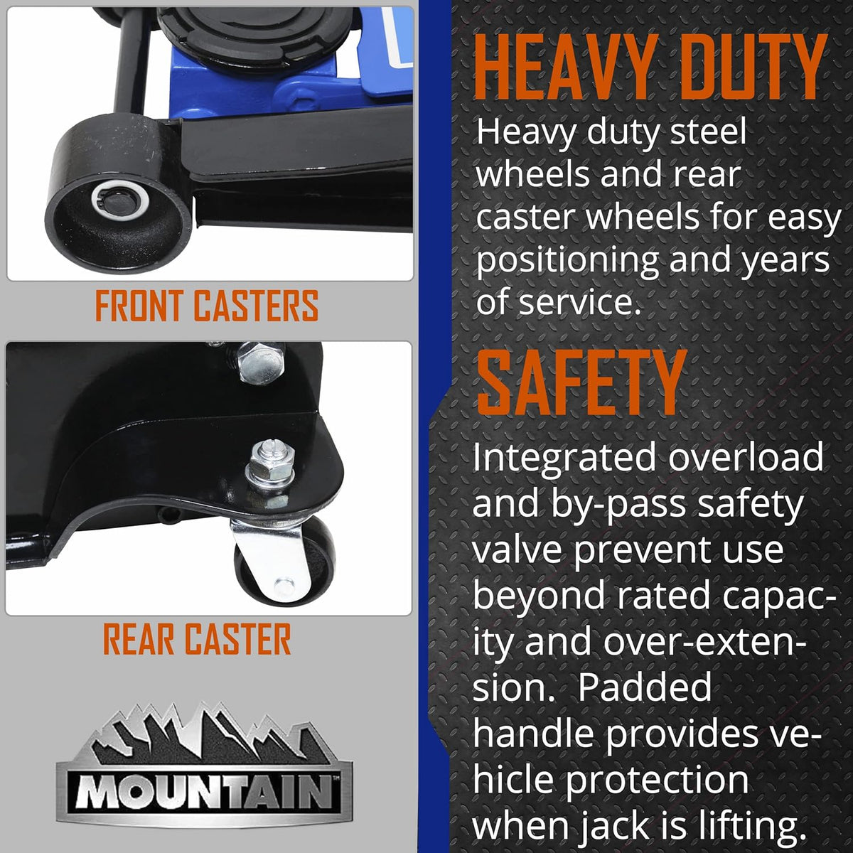3.5 Ton Heavy Duty Steel Service Jack Q9423