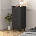 Black 5-Drawer Dresser B223636