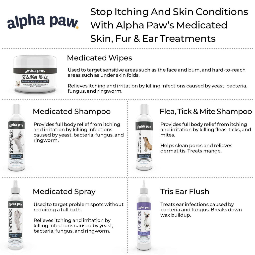 Antibacterial & Antifungal Medicated Wipes B500244