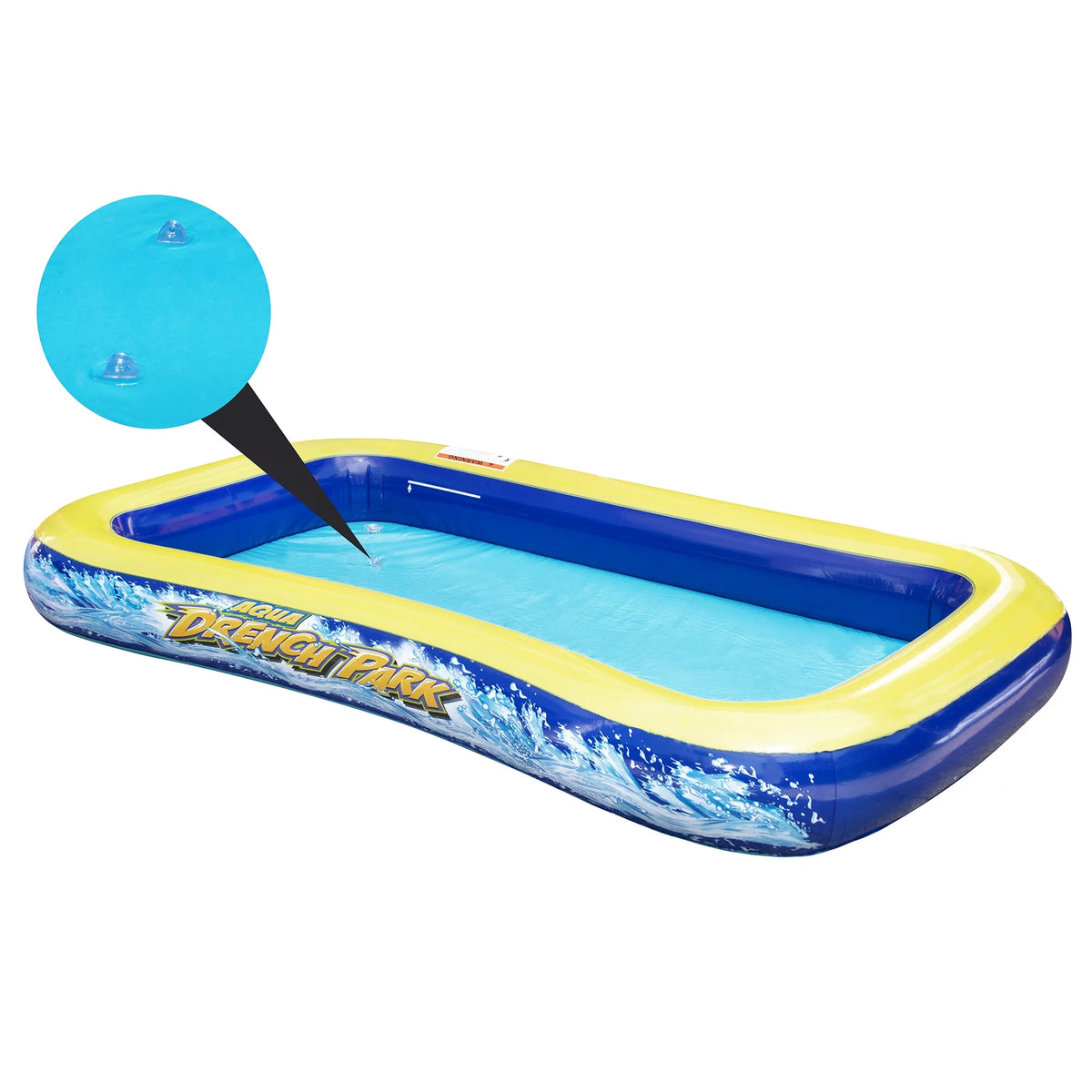 3-in-1 Splash Park with Pool, Sprinkler & Waterslide W653