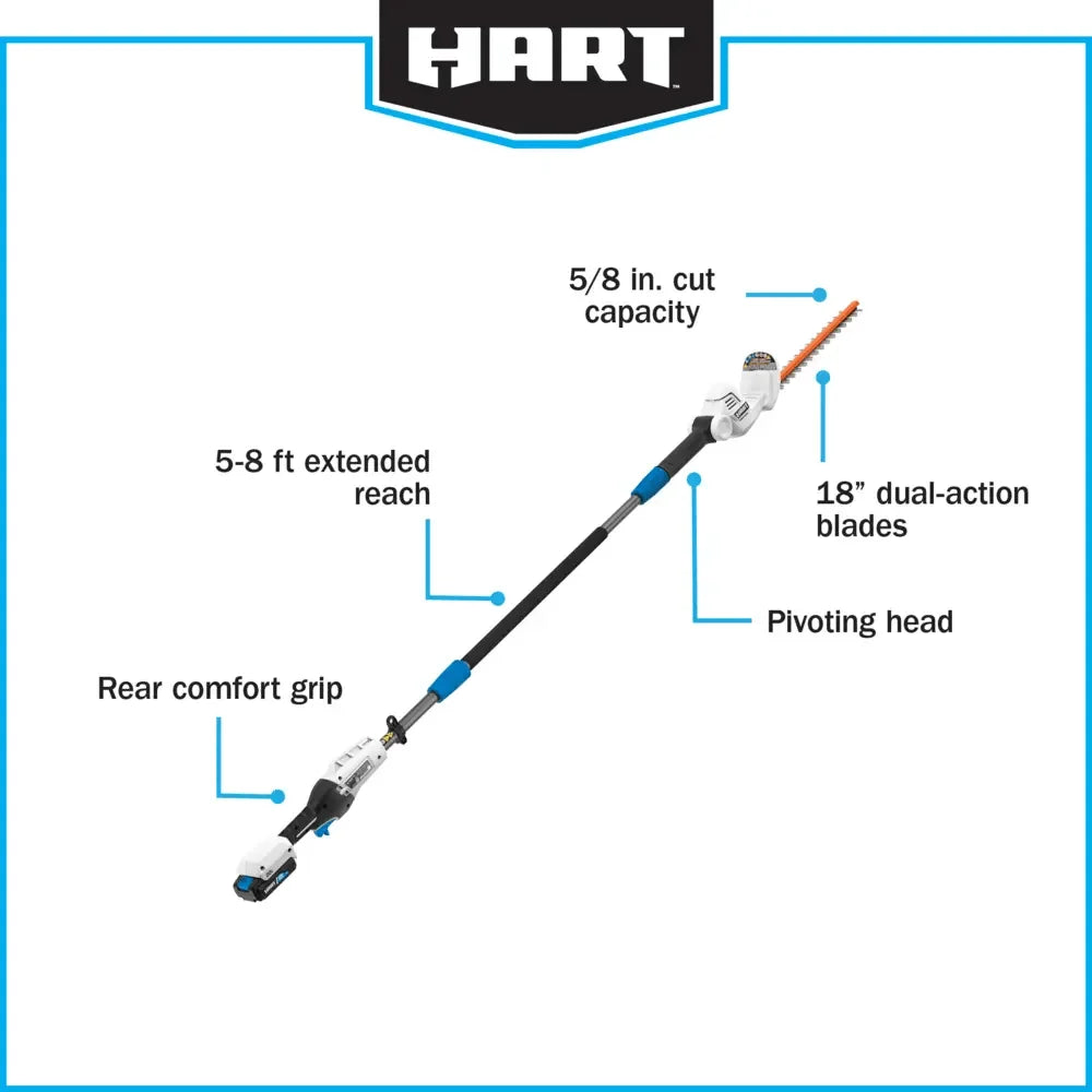 20-Volt Pole Hedge Trimmer Kit X2501