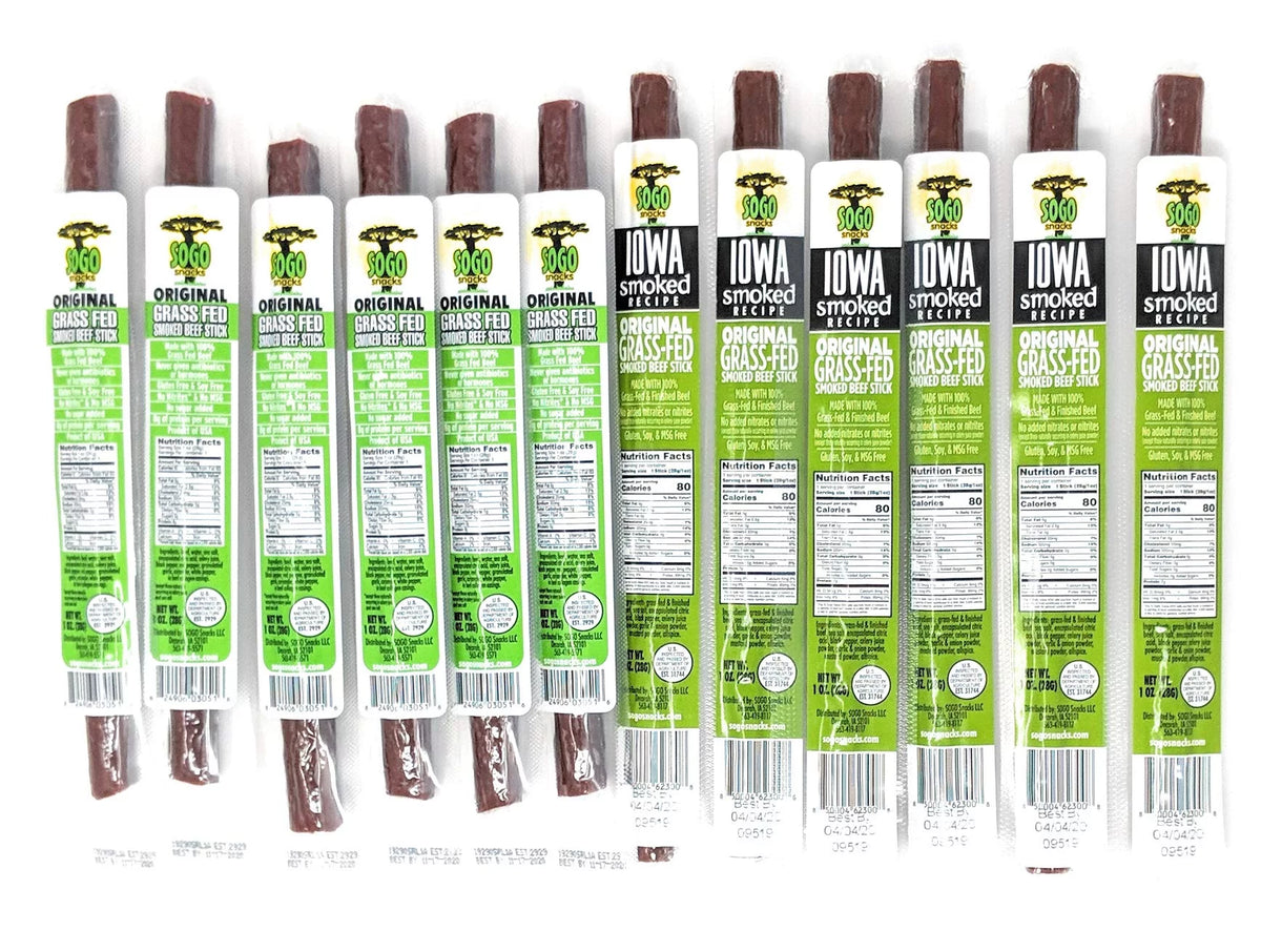 Beef Sticks No Sugar 24 Count 1 oz O16101