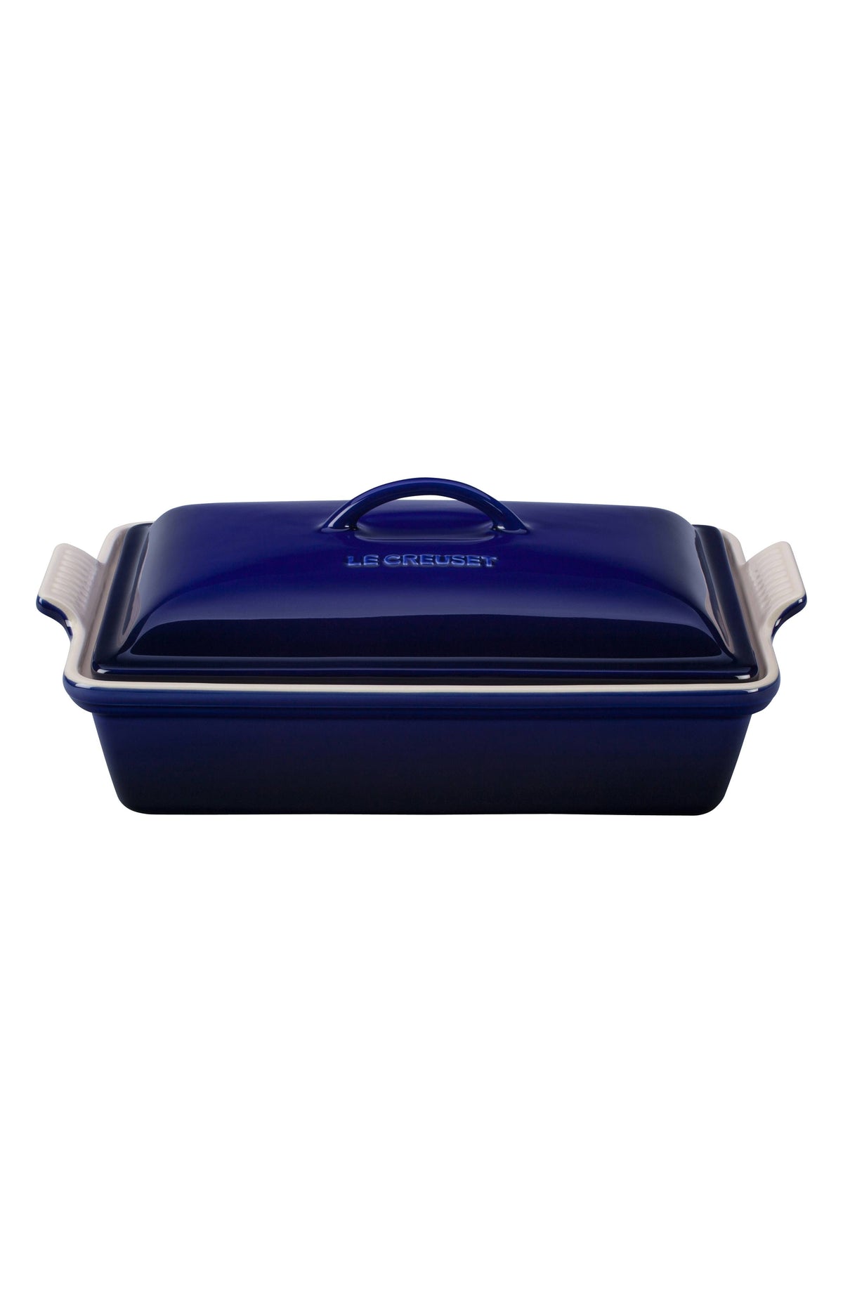 4-Quart Stoneware Covered Rectangular Casserole Q456284