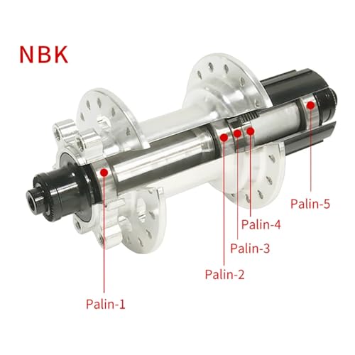 32 Holes 5 Bearing Front Rear Aluminum Alloy Bike Hubs M63985