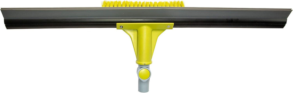 Extension Pole with Floor Squeegee and Grout Scrubbing Brush Combo E778