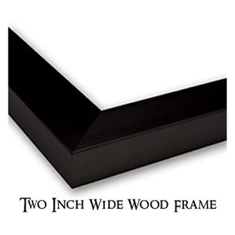 12x12 Black Framed Museum Art Print A4566