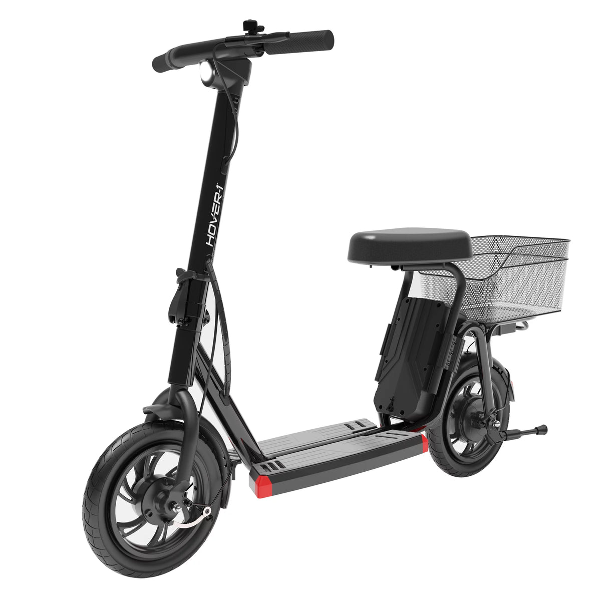 Electric Scooter 16 mph UL 2272 Certified Black U2615