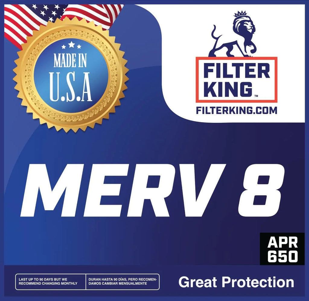 35x66x1 MERV 8 Pleated HVAC Air Filter 4-Pack L10349