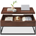 44in Lift Top Coffee Table with Tray Edge Tabletop P496425