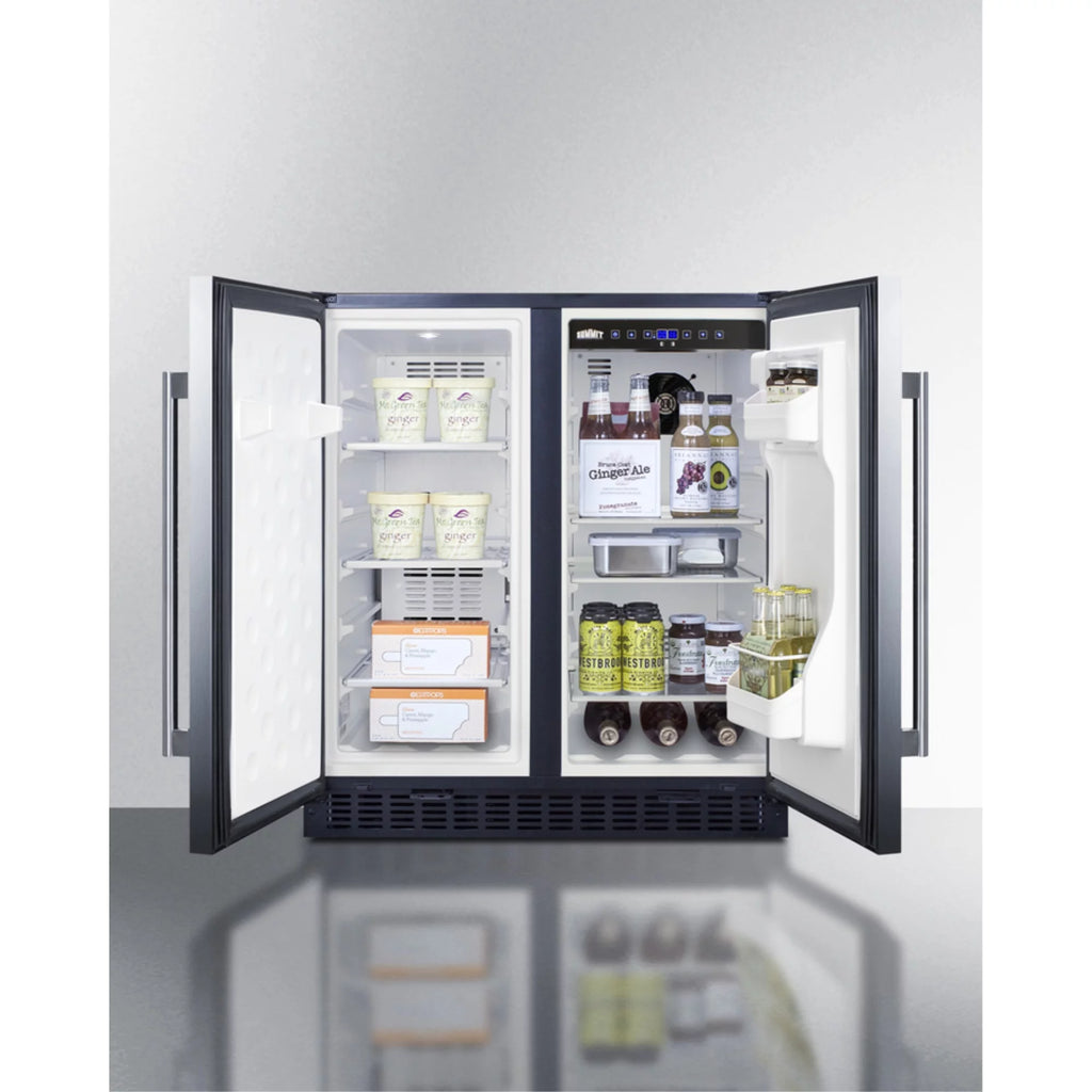 29.5-inch 5.4 cu.ft. Convertible Undercounter Refrigerator with Freezer G837