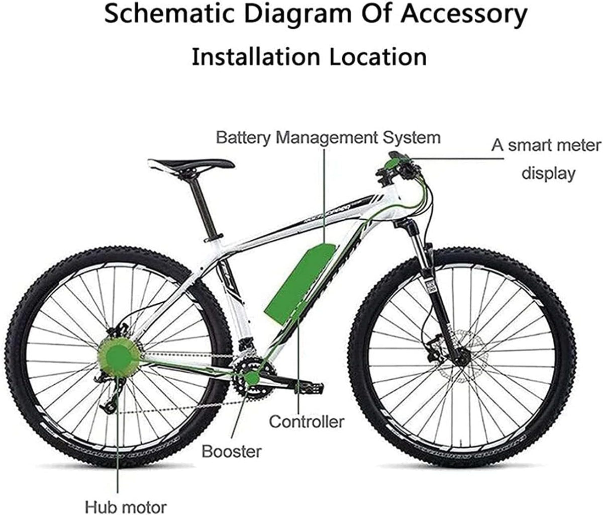 29inch-48V/350W Rear Wheel Electric Bicycle Hub Motor Kit C622584