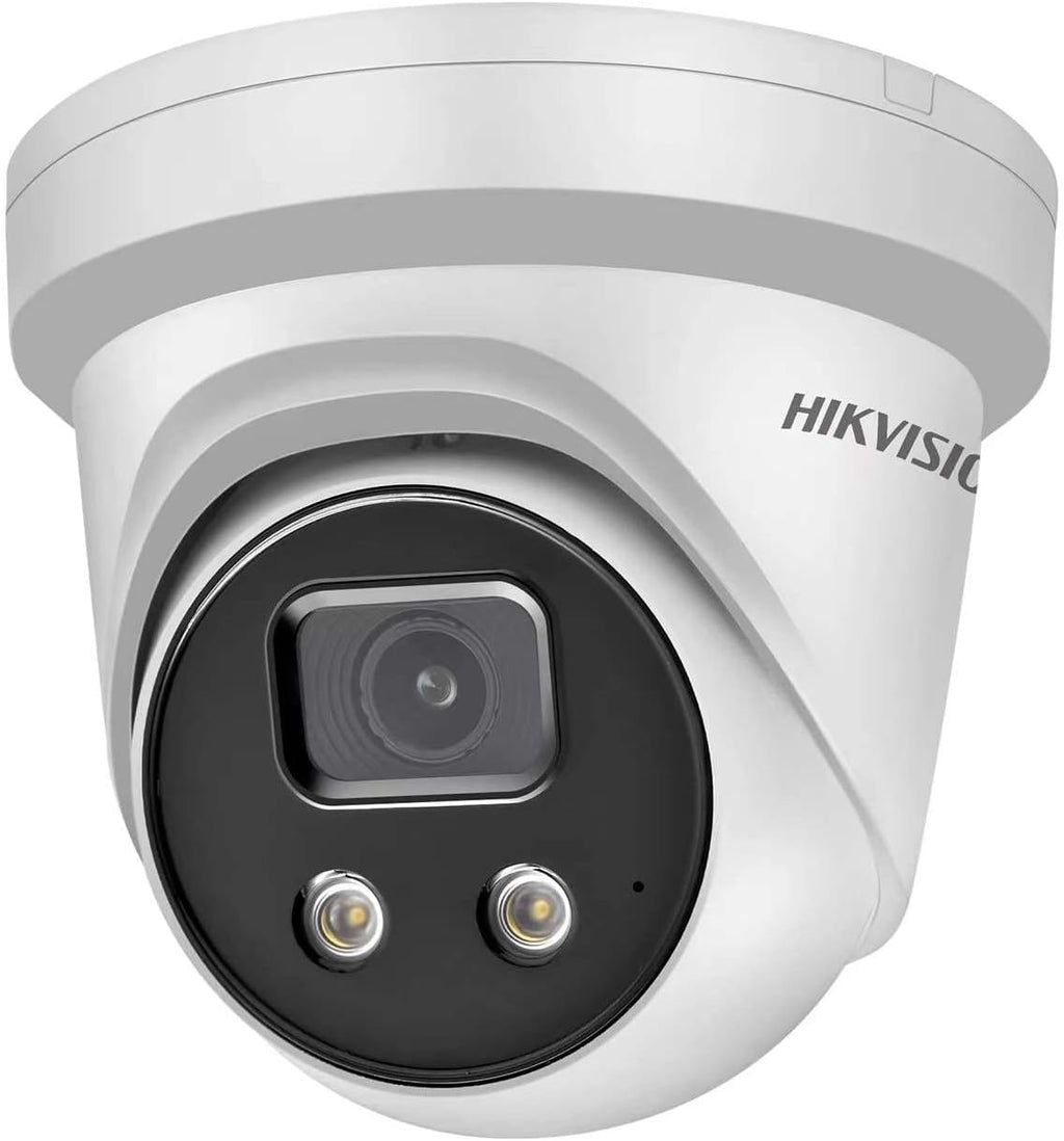 4K AcuSense Fixed Turret Network Camera with Strobe Light and Audible Warning E247718