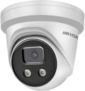 4K AcuSense Fixed Turret Network Camera with Strobe Light and Audible Warning E247718