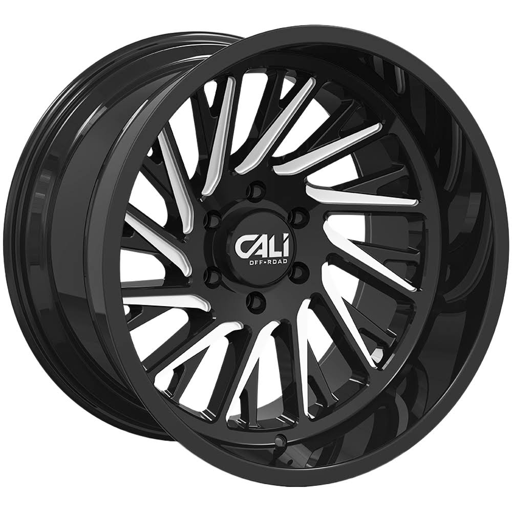 22x12 8x170 Black Milled Wheel P889064